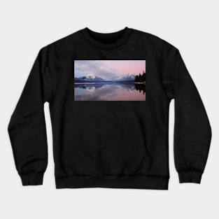 Lake McDonald at Sunset Crewneck Sweatshirt